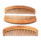Melocotón tallada peines de madera OHAR-R268-05-1