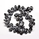 Snowflake Obsidian Chip Bead Strands G-M204-54-2