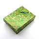 Boîtes de jeux de bijoux rectangle de carton CBOX-S012-04-1