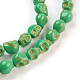 Chapelets de perle en turquoise synthétique teinte G-M145-18-3