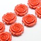 Synthetic Coral Beads Strands CORA-G108-30mm-06-1