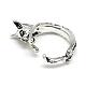 Adjustable Alloy Cuff Finger Rings RJEW-S038-075-2