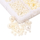 5 tamaño de cuentas acrílicas de perlas imitadas OACR-YW0001-28-2