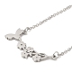 304 Stainless Steel Pendant Necklaces NJEW-H010-01P-3