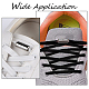 PandaHall 30 Sets Elastic Laces Clasps Metal Capsule Lock Buckles Tip Ends for Sneaker Shoelaces Repair KK-PH0035-79-6