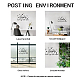 PVC Quotes Wall Sticker DIY-WH0200-051-4