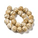 Brins de perles de coquillages naturels de troca SHEL-K006-18A-2