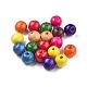 Dyed Natural Wood Beads WOOD-Q006-20mm-M-LF-1