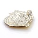 Антикварная посеребренные эмали сплава золотая рыбка подвески ENAM-J205-02AS-2