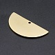 201 pendentifs demi-cercle en acier inoxydable A-STAS-N090-LA207-2