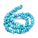 Brins de perles de magnésite naturelle TURQ-P001-02A-02-2