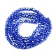 Chapelets de perles en verre électroplaqué&nbsp;EGLA-A044-T1mm-A31-3
