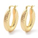 Brass Hoop Earrings EJEW-H301-07G-1