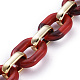 Handmade Acrylic Cable Chains AJEW-JB00658-04-2