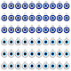 Dicosmétique 60pcs 2 couleurs alliage émail pendentifs FIND-DC0002-30-1