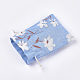Polycotton(Polyester Cotton) Packing Pouches Drawstring Bags ABAG-T007-02O-3