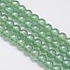 Chapelets de perles rondes en verre cristal électrolytique X-EGLA-F037-10mm-A05-2