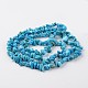 Chip Dyed Natural Magnesite Bead Strands G-M344-30-2