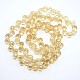 Faceted Electroplate Glass Round Beads Strands EGLA-J053-M-2