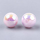 Perles en plastique OACR-S027-6mm-10-2