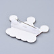 Acrylic Safety Brooches JEWB-D006-A09-3