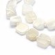 Natürlichen weißen Mondstein Perlen Stränge G-G764-03-3