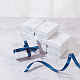 Benecreat 20 paquete rectángulo efecto mármol blanco joyas cajas colgantes cajas de regalo con inserto de esponja CBOX-BC0001-22-6