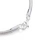 304 Stainless Steel Snake Chain Bracelets BJEW-P153-03S-3