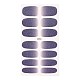 Pegatinas de esmalte de uñas envueltas de cubierta completa de color sólido MRMJ-T100-D-M-2
