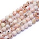 Chapelets de perles en agate naturelle de fleurs de cerisier G-K310-C07-8mm-1
