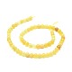 Chapelets de perles en opale jaune naturelle G-F674-07A-6mm-2