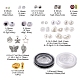 Kit de fabrication de collier de bracelet de boucle d'oreille de perle d'imitation de bricolage DIY-FS0003-15-7