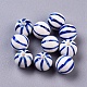 Handmade Porcelain Beads X-PORC-Q212-10mm-4-1
