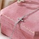 Bracelet à maillons croix zircone cubique pour adolescente femme BJEW-BB43443-A-4