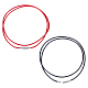 Sunnyclue 2 pièces 2 couleurs polyester cordons cirés fabrication de colliers MAK-SC0001-13D-1