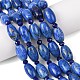 Natürlicher Lapislazuli Perlenstränge&nbsp;G-G453-C07-8x13mm-1