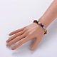 Étirer bijoux bouddhiste multicolores bracelets de pierres précieuses de chakra X-BJEW-JB01687-01-3