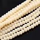 Opaque Solid Color Crystal Glass Faceted Rondelle Beads Strands GLAA-F025-A01-2