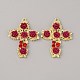Подвески из сплава и страза FIND-WH0110-438-2