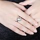 Exquisite Tin Alloy Rhinestone Finger Rings RJEW-BB17311-8-7