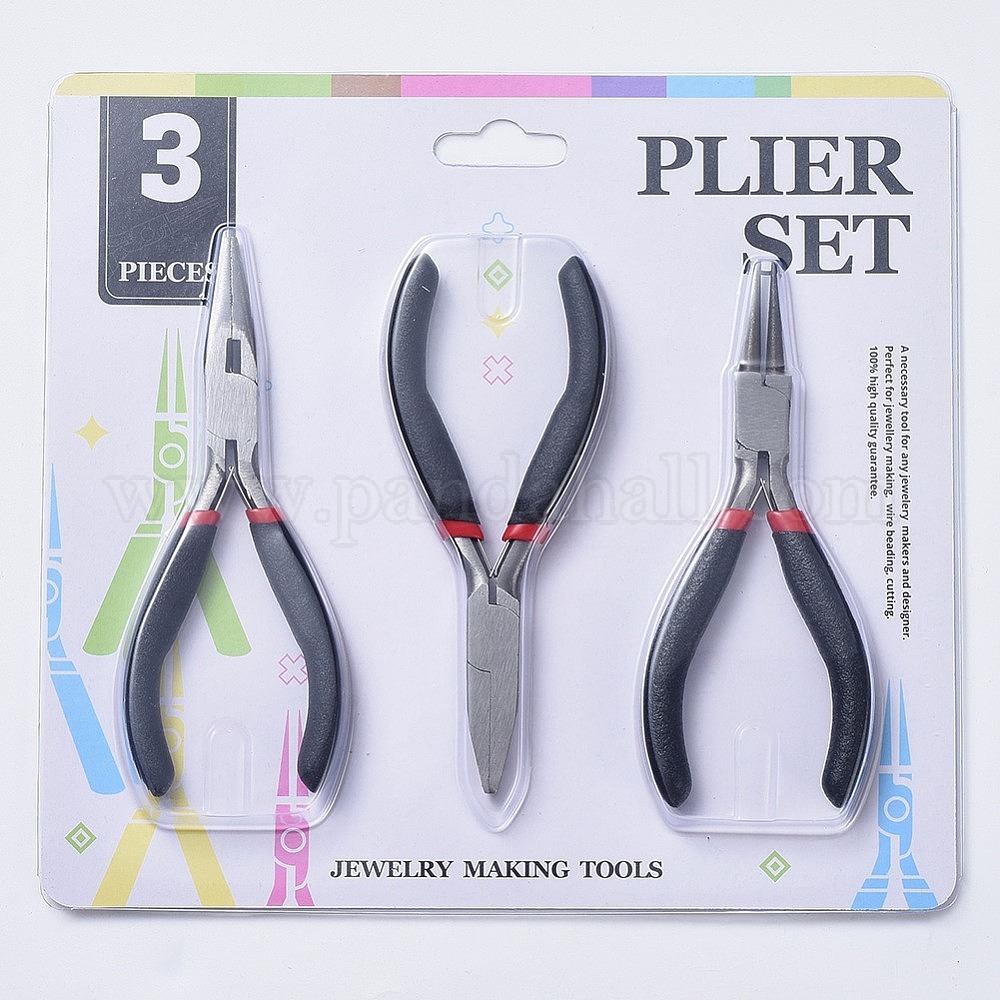 thumbnail image 2 of SE Stainless Steel 4.5" Long Nose Mini Box Joint Pliers - Jewelry Making Tool 2 of 6