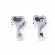 304 Stainless Steel Charms STAS-R112-012B