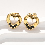 Серьги-гвоздики из нержавеющей стали 304 EJEW-F361-04G