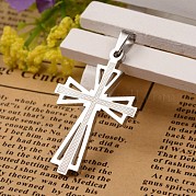 Подвески-кресты из нержавеющей стали 304 STAS-I035-31A