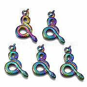 Ciondoli in lega color arcobaleno PALLOY-S180-066-RS