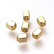 Brass Spacer Beads KK-T016-14G