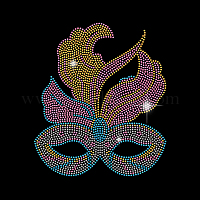 SUPERDANT Butterfly Bling Rhinestone Iron on Transfers Clear Crystal  Rhinestone Template for Clothes Bags Pants DIY Transfer Iron On Decals for