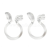 100 x Clip on Converter Earrings Silver 50 pair Convert Pierced