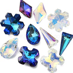 11 Stück k9 Glas-Strass-Anhänger&nbsp;GLAA-TZ0001-02