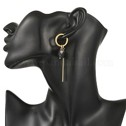 202 pendientes de aro de acero inoxidable&nbsp;EJEW-JE07392-01